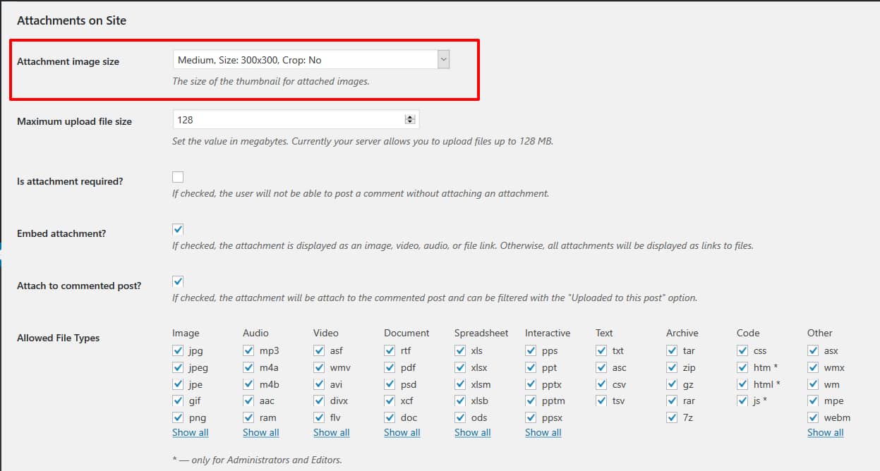 DCO Comment Attachment