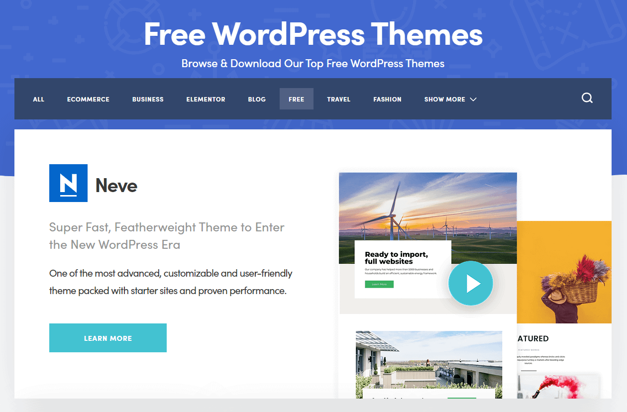 Themeisle free themes