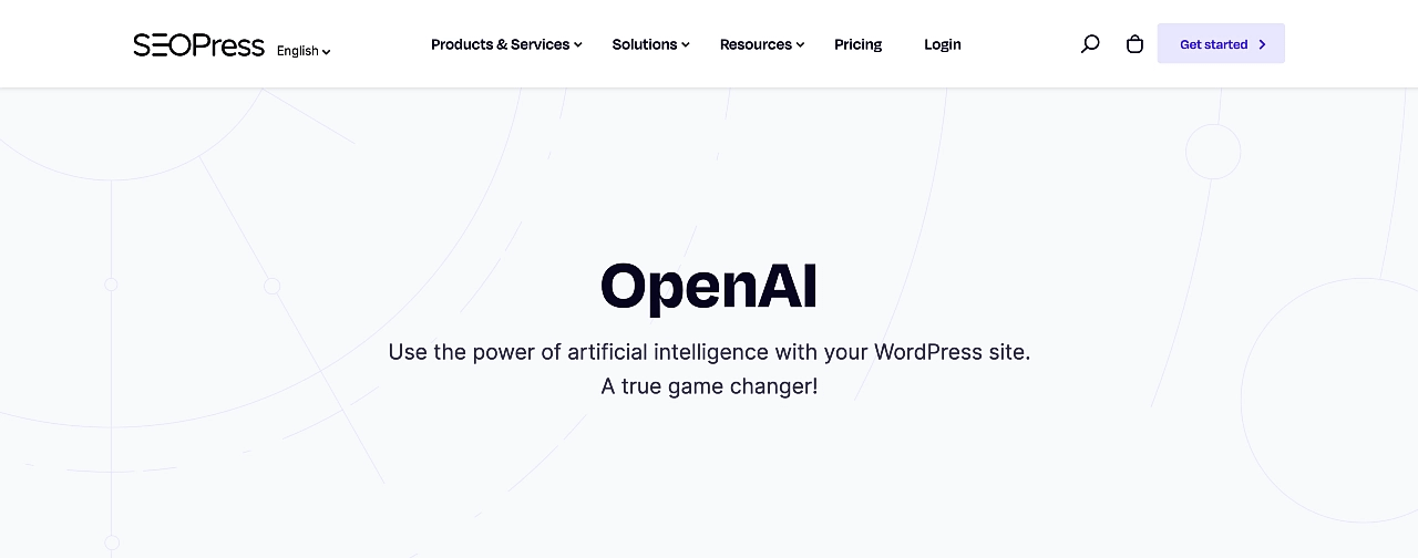 WordPress AI plugin for SEO.