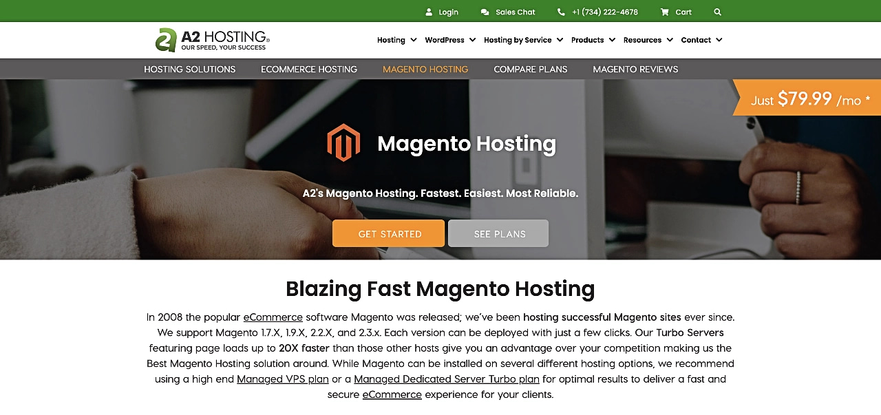 A2 Magento Hosting