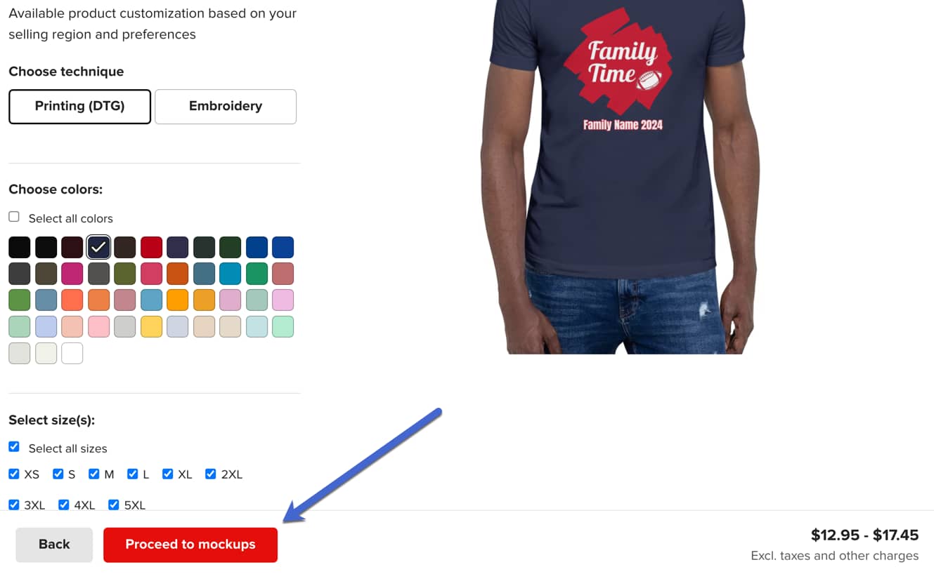 go to mockups for WooCommerce customizable products