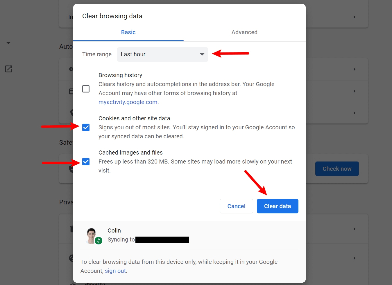 Clearing your browser cache can help if you can't access wp-admin.