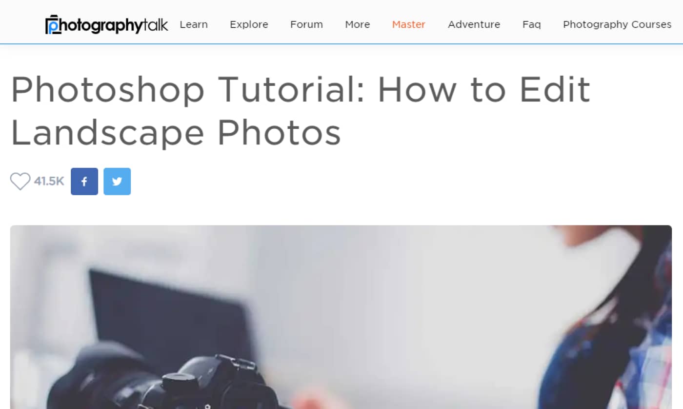 An example of a tutorial that uses a particular product
