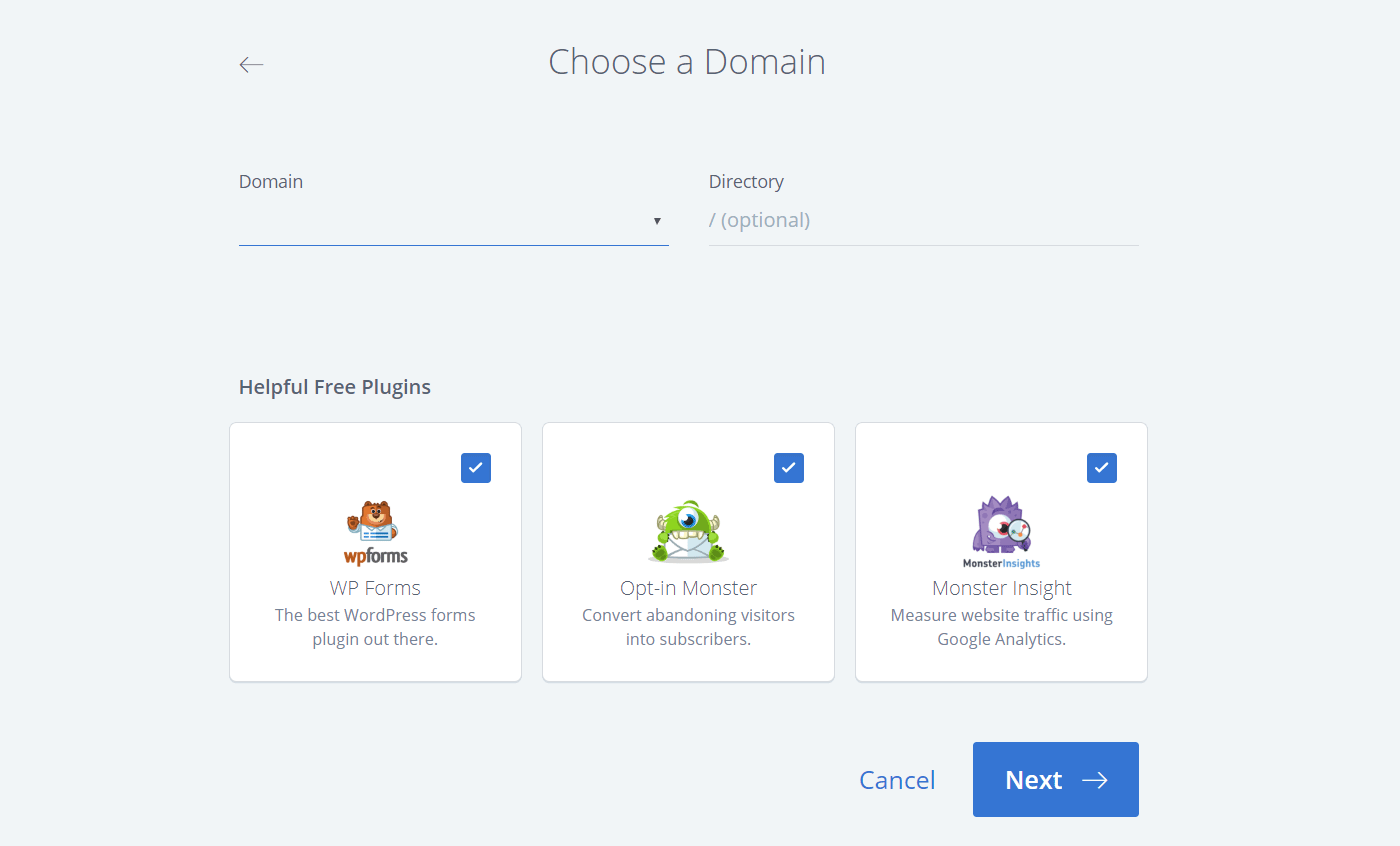 Bluehost Website Creation