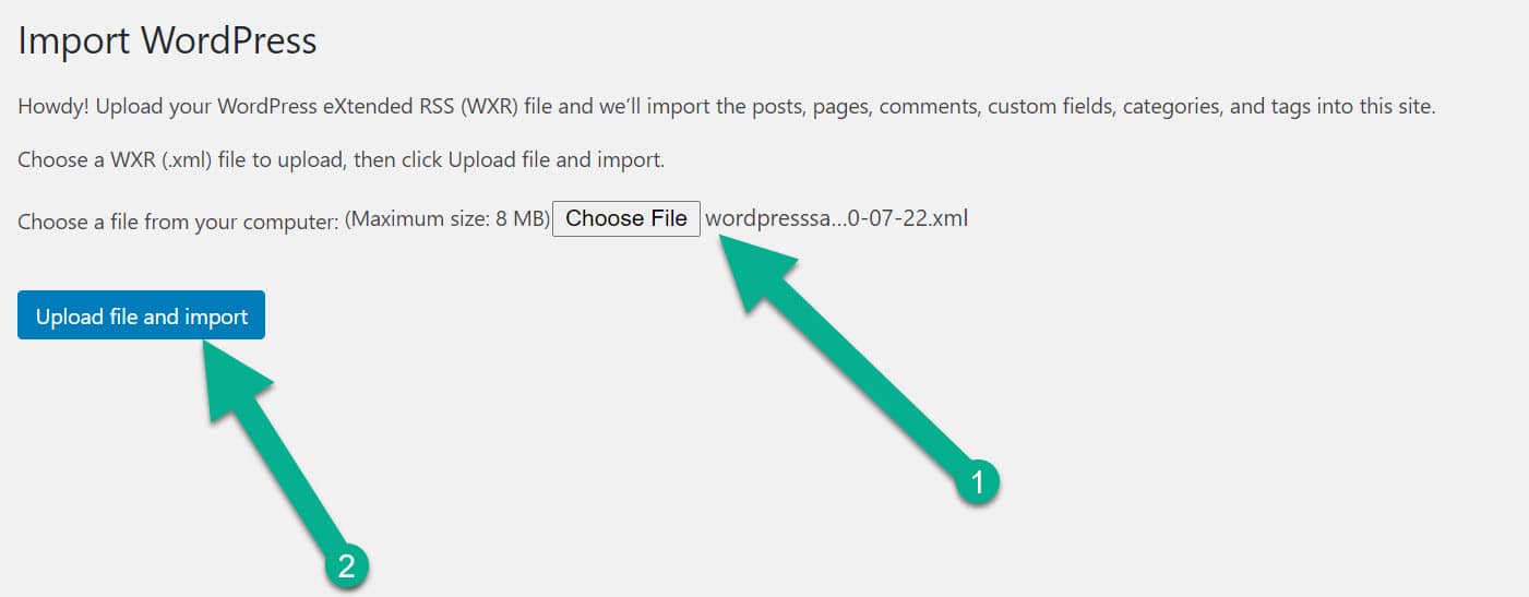 choose file 
