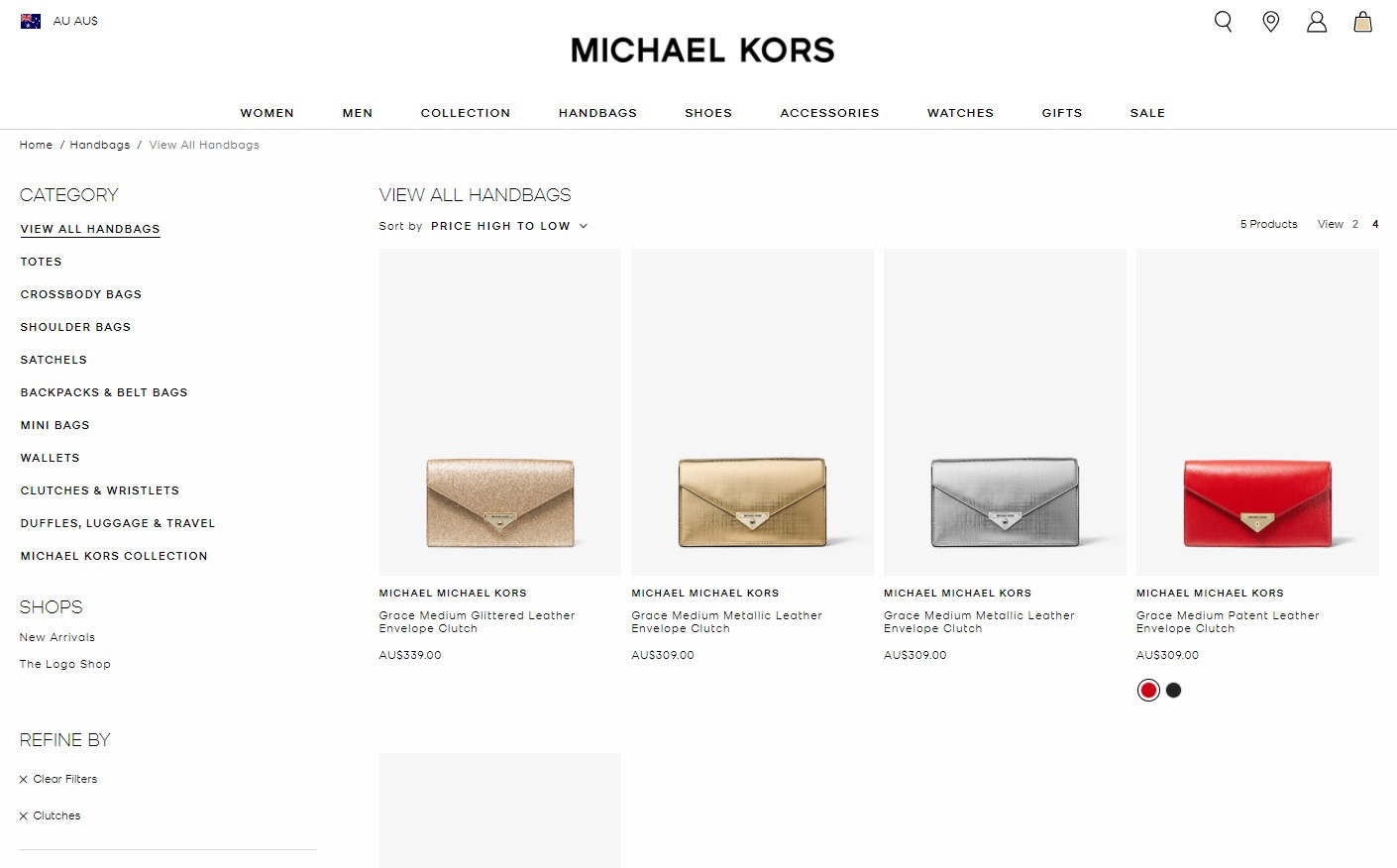 The Michael Kors brand