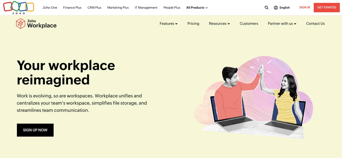 Zoho Workplace is among the best Microsoft Office alternatives.