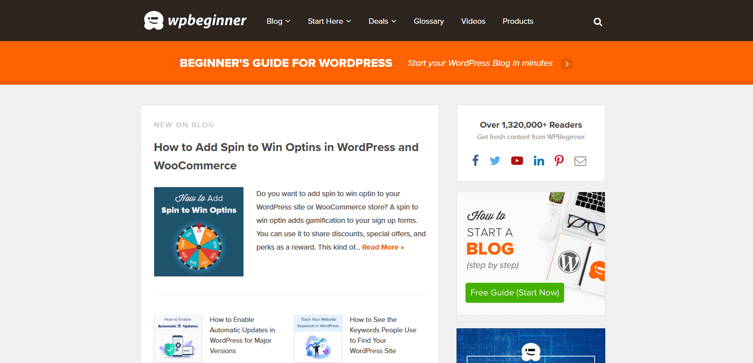 wp beginner
