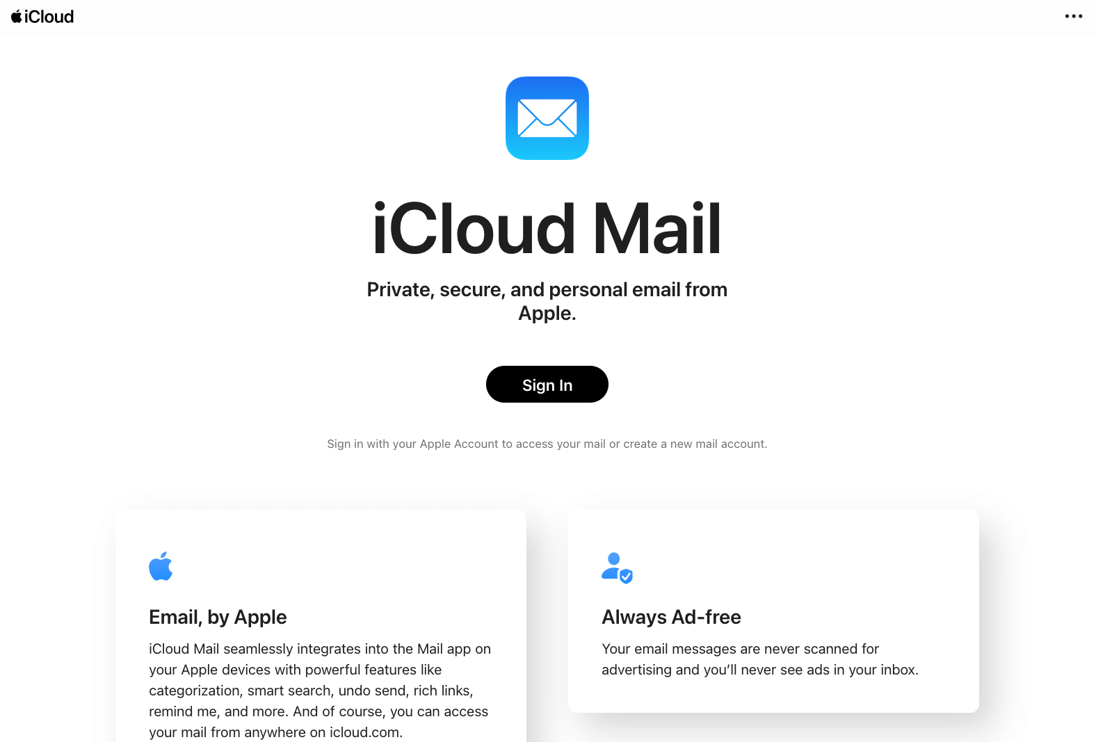 icloud mail