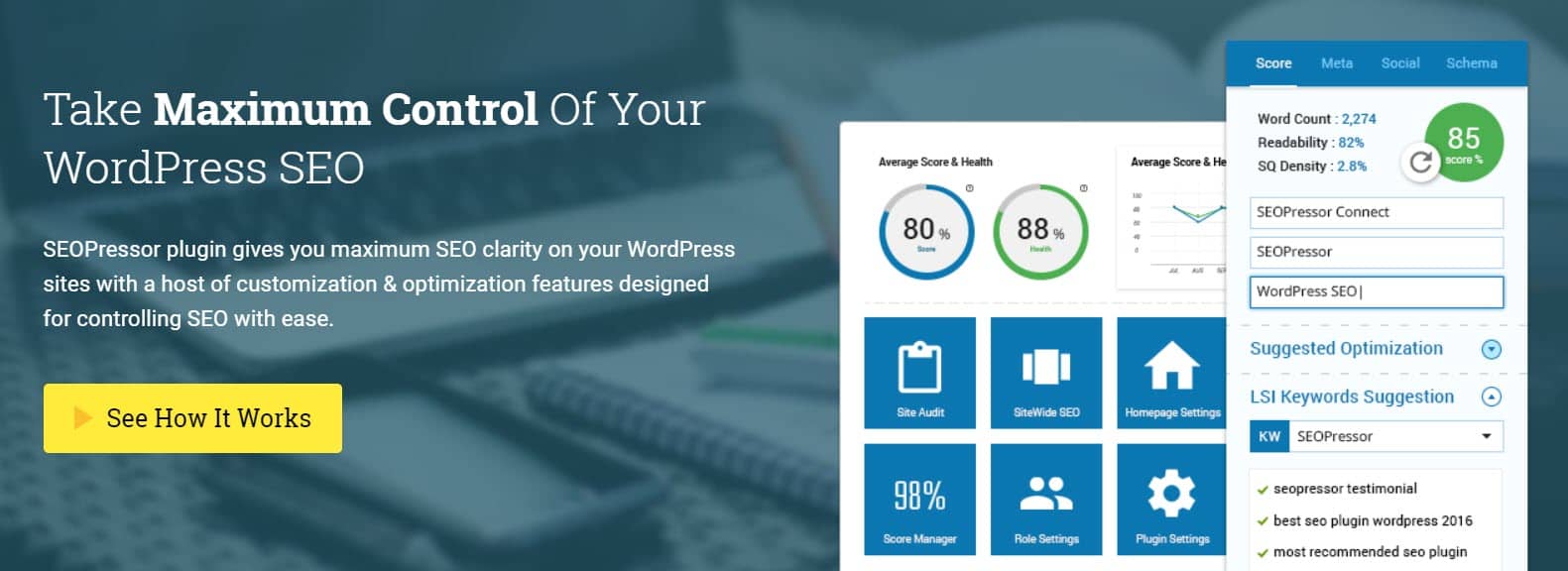 SEOPressor is one of the best Yoast SEO alternatives