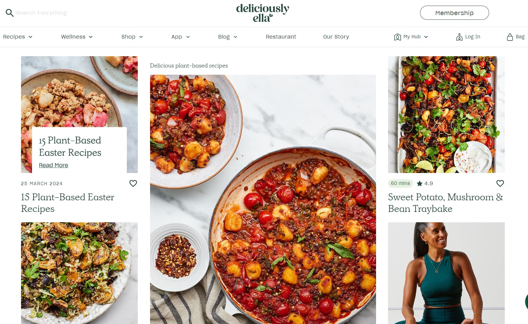 Deliciously Ella hints at the subject matter of the blog while also being catchy and memorable