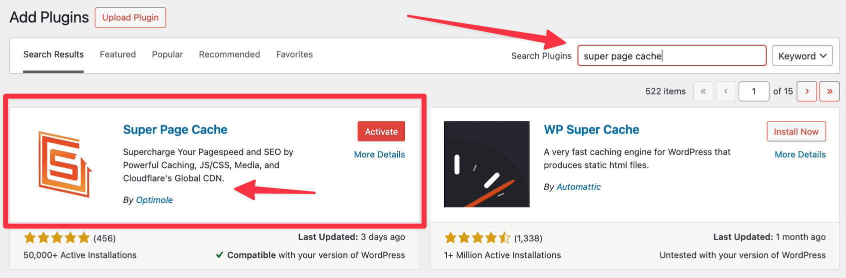 Super Page Cache