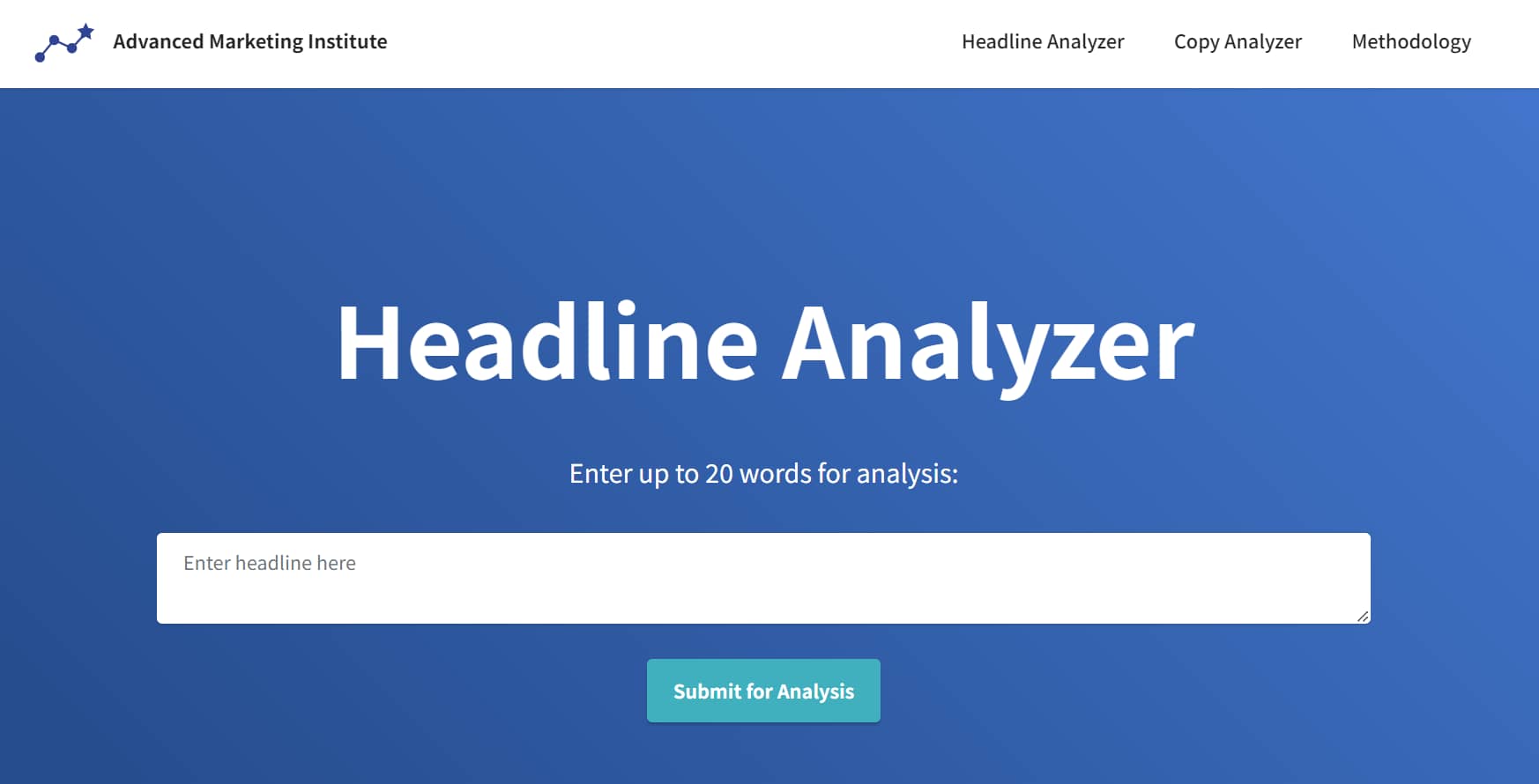 advanced marketing institute headline analyzer