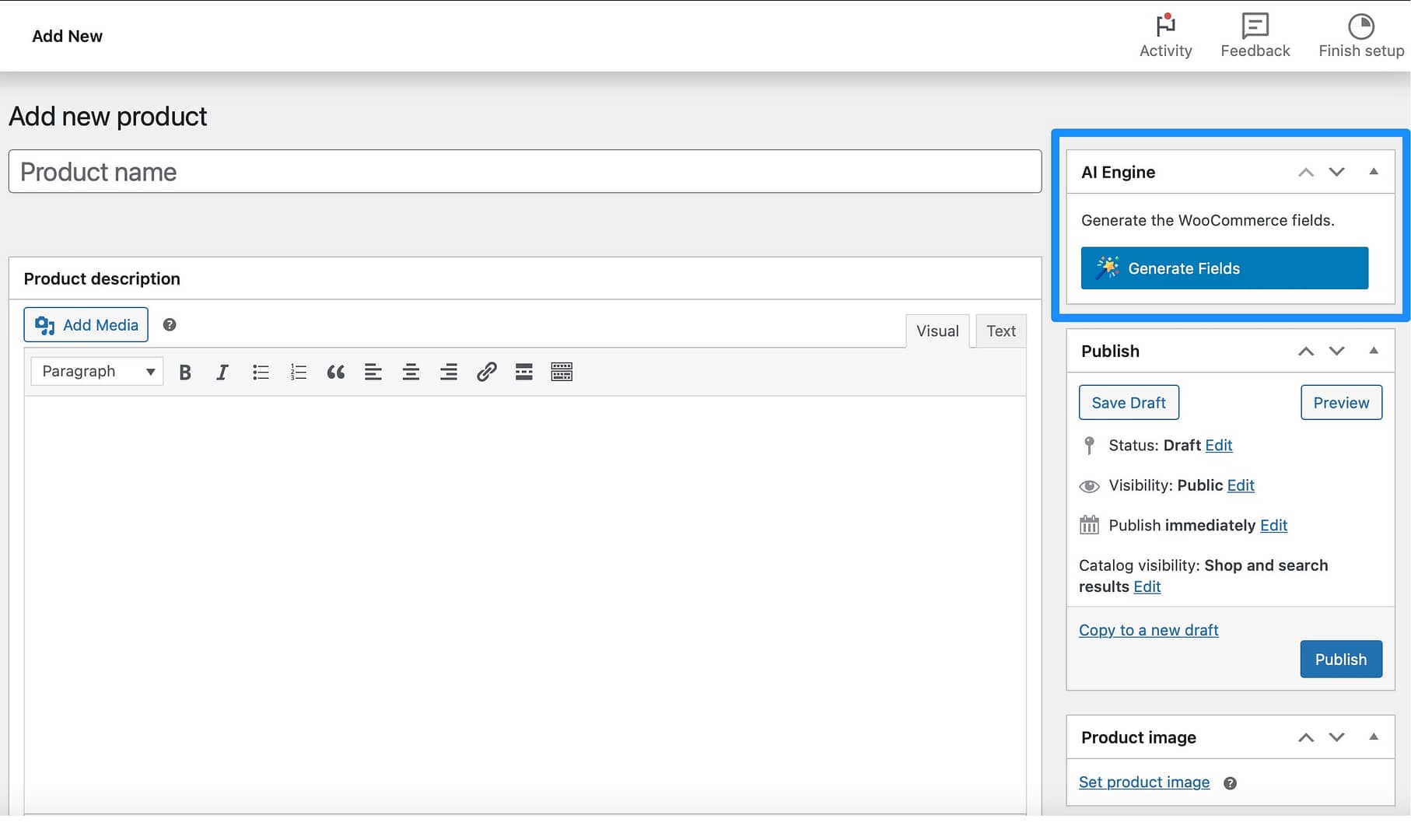 Generate product descriptions with ChatGPT.