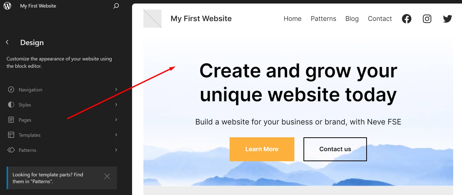 add favicon in full site editing