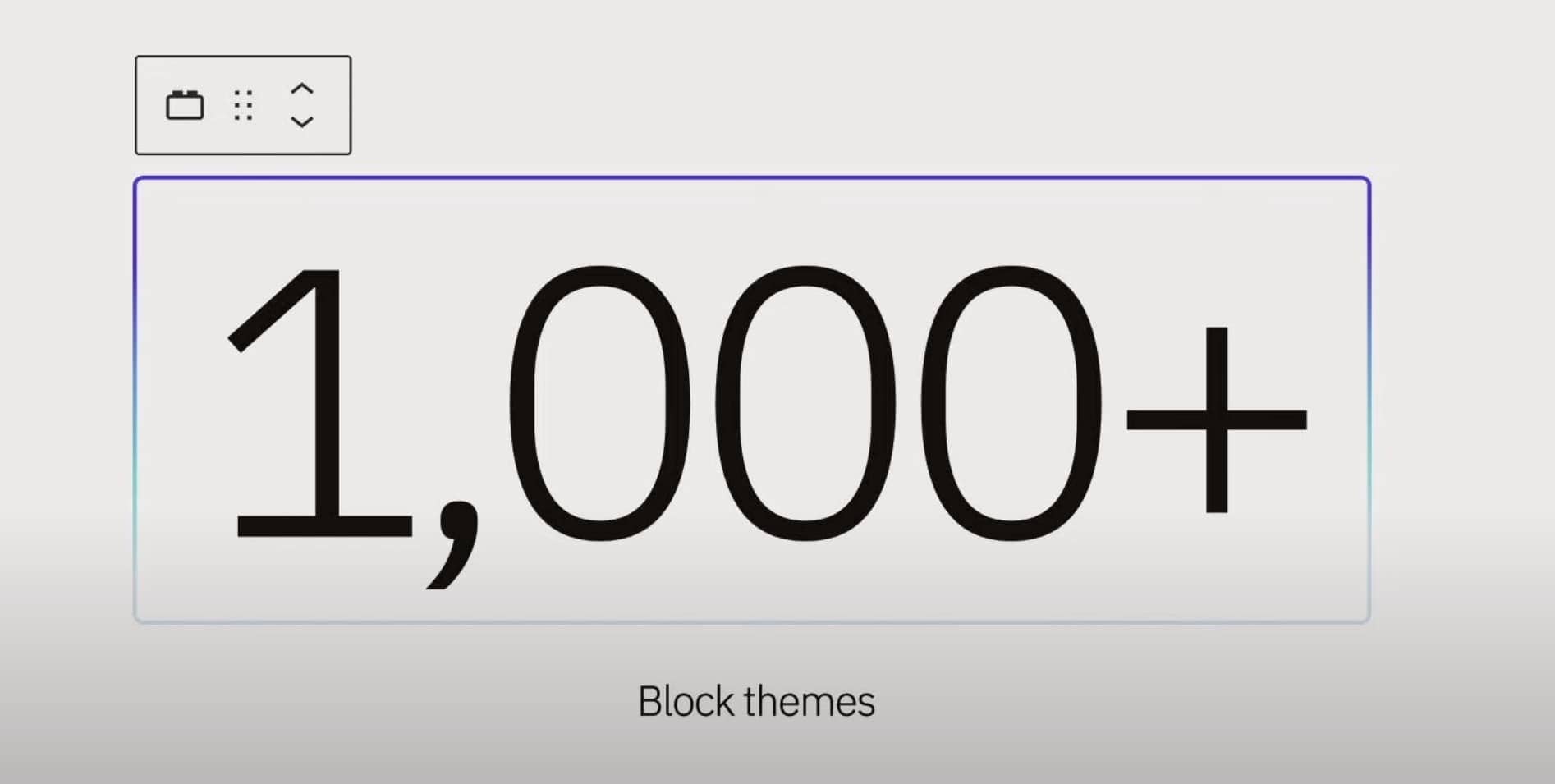 1000 block themes