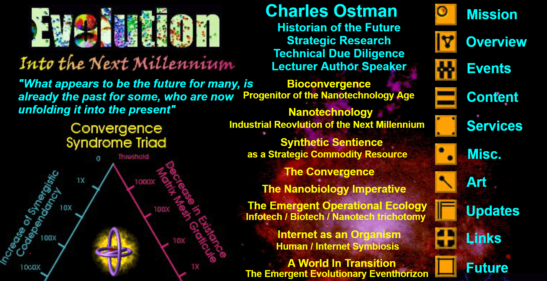 The Historian of the Future website.