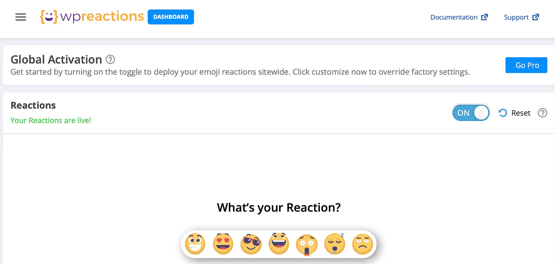 Integrate WordPress with Facebook by inserting a reactions system.