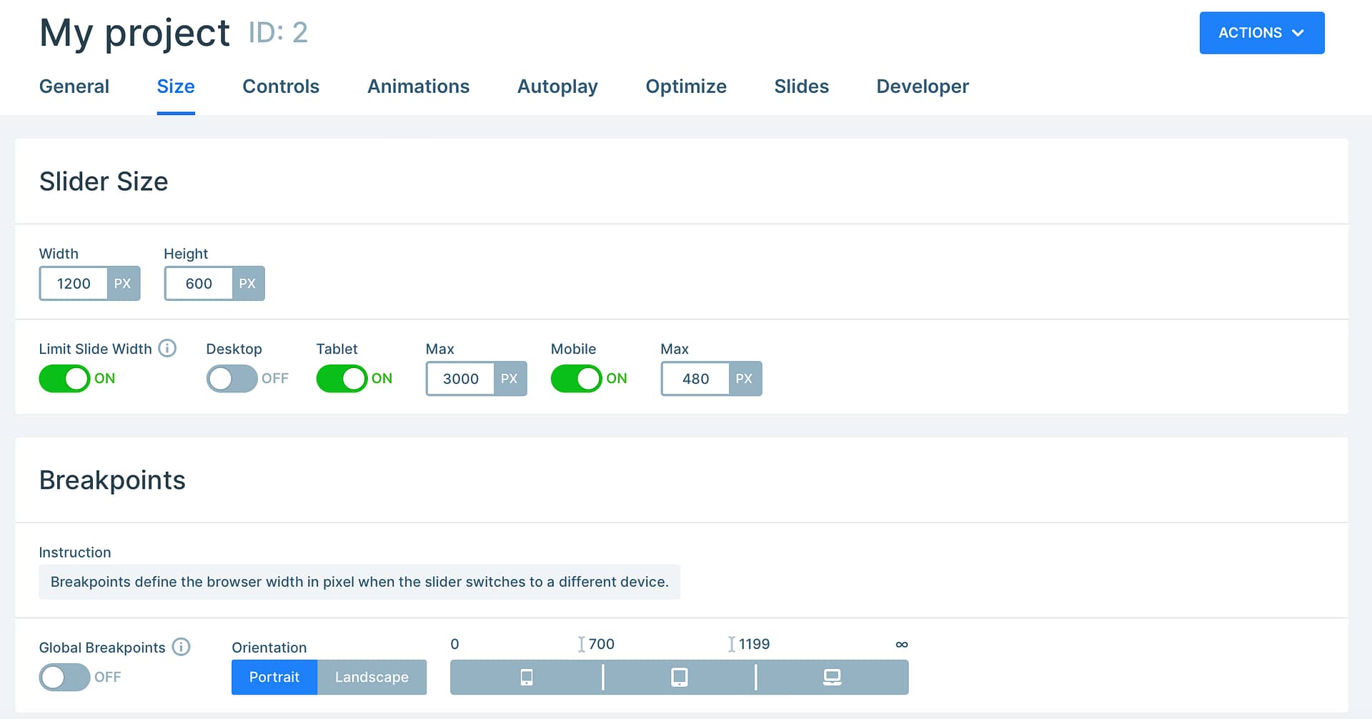 How to customize an image carousel in WordPress.
