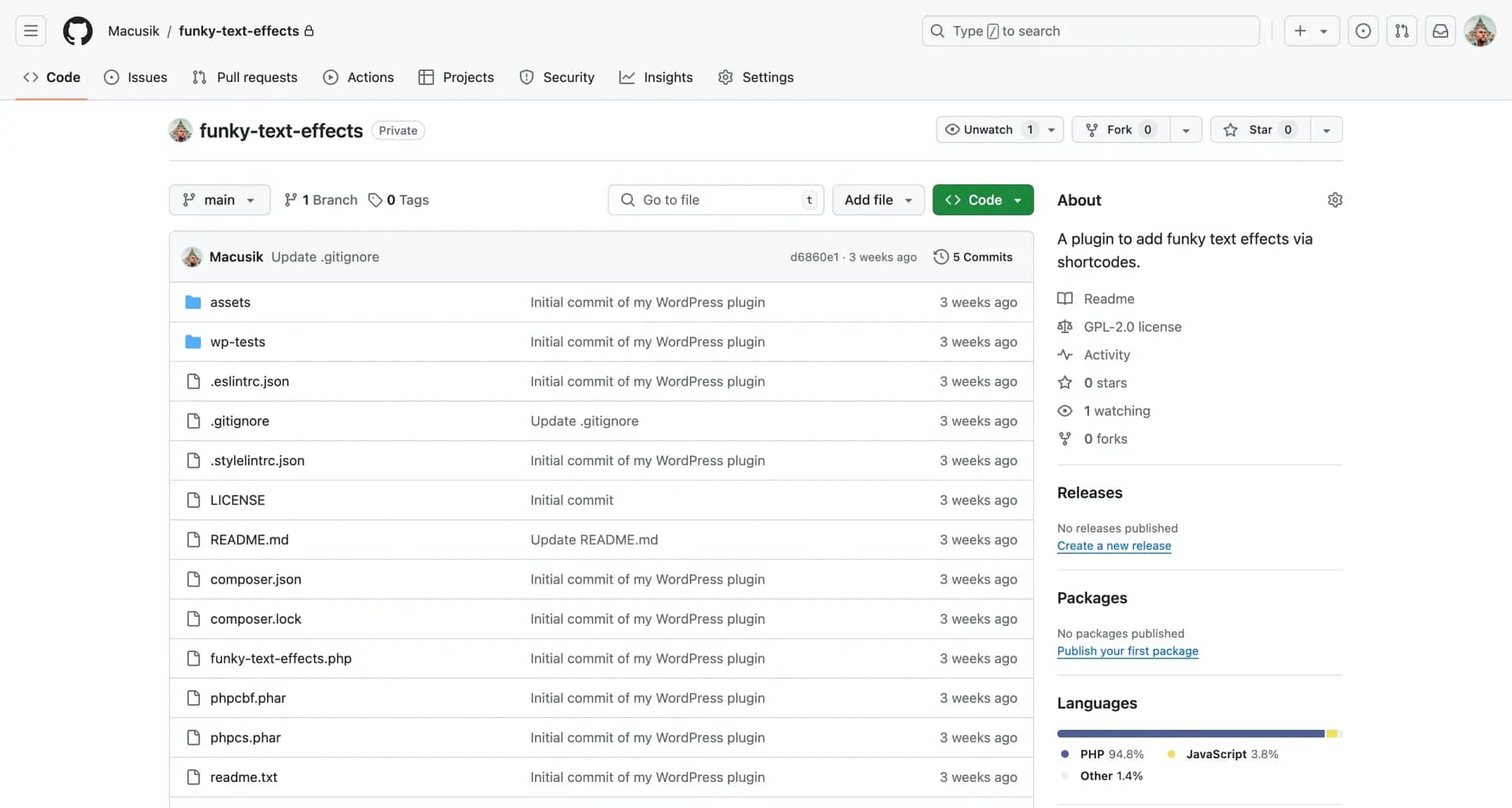 My GitHub repository.