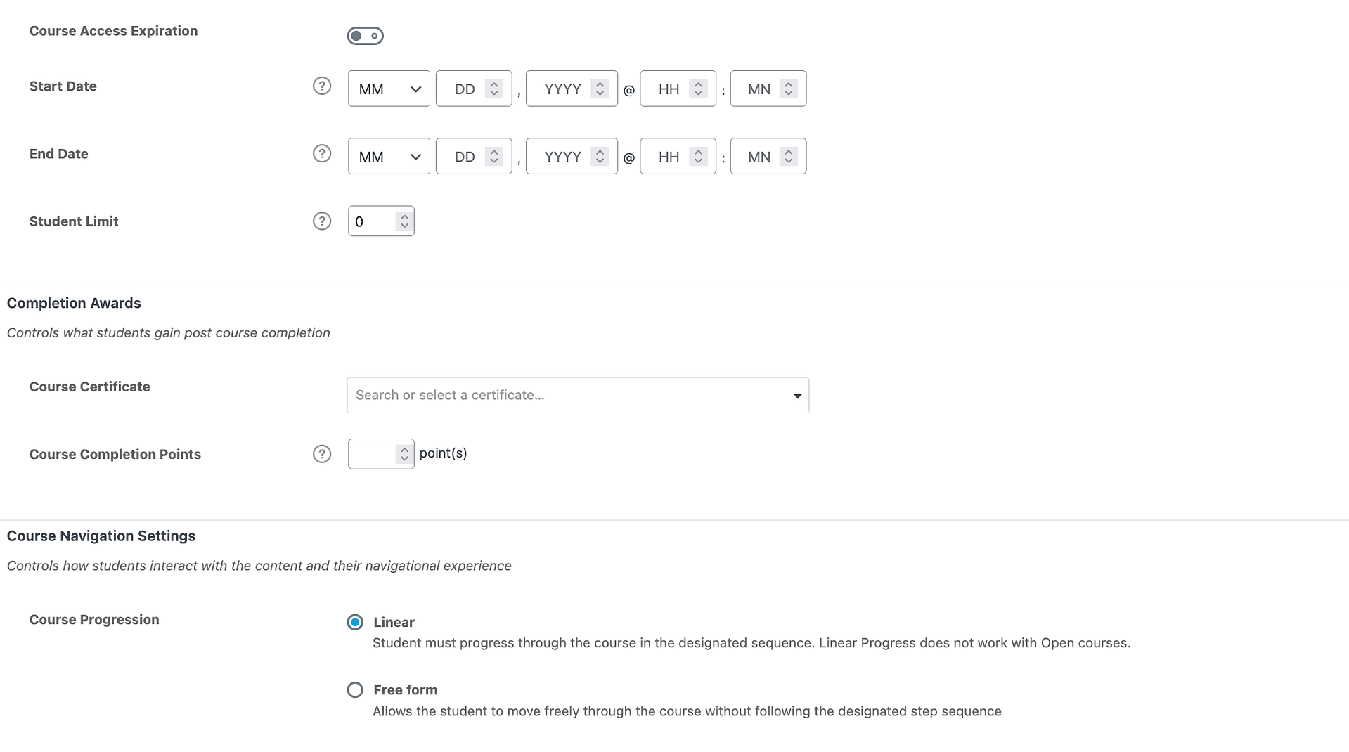 LearnDash course access