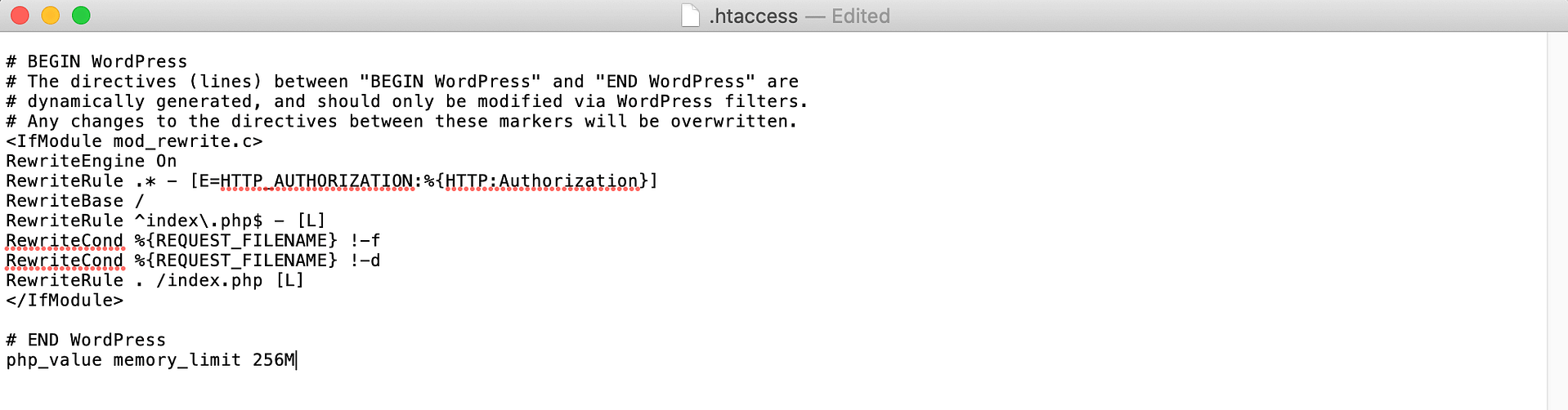 php memory limit