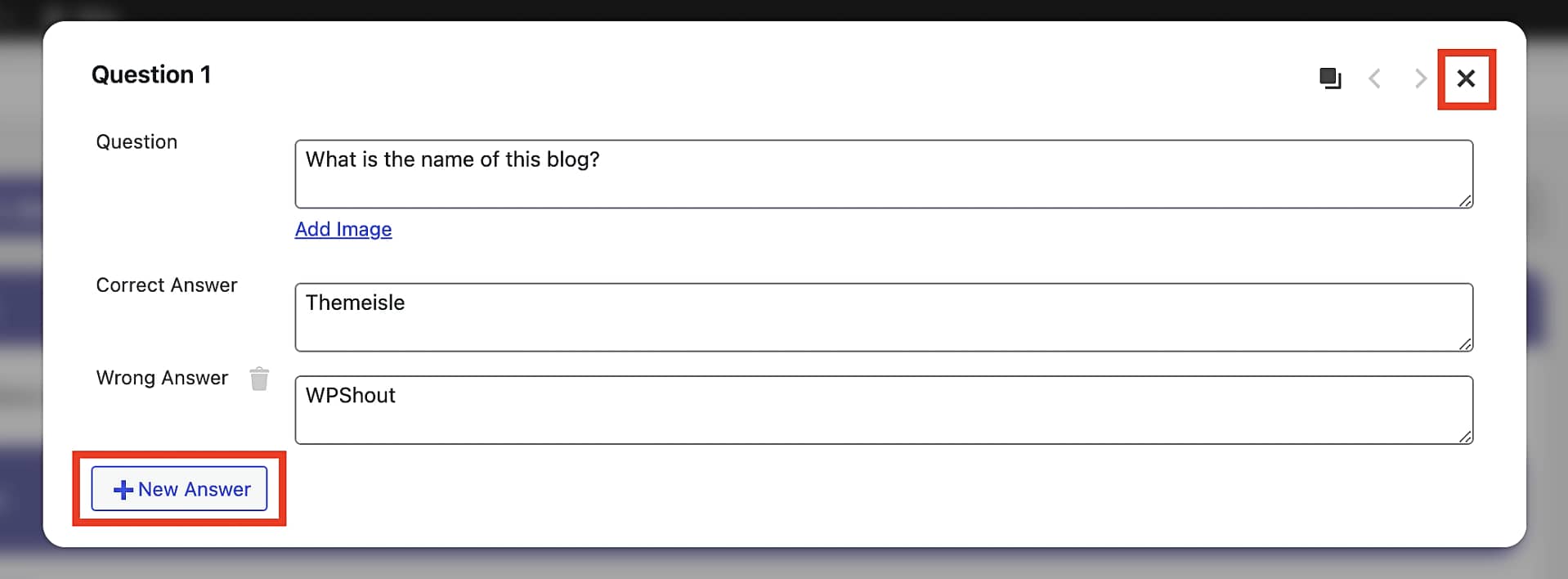 Adding your first question.