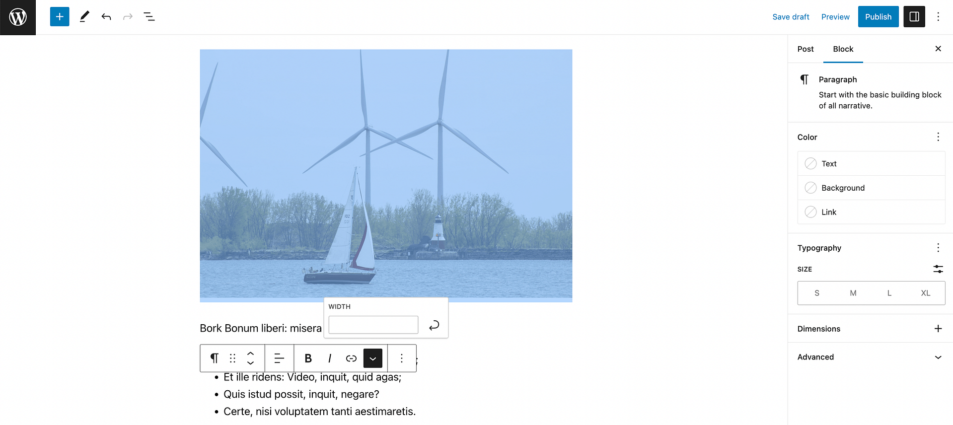 If you don't properly copy and paste in WordPress, your images may end up in paragraph blocks.