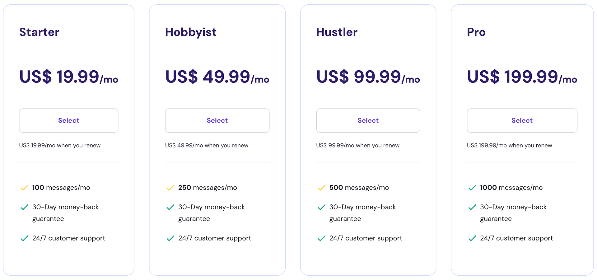 Hostinger Horizons pricing