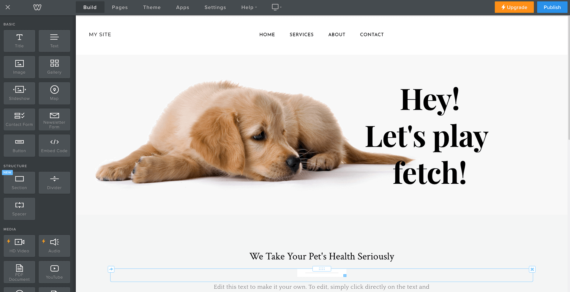 weebly ui