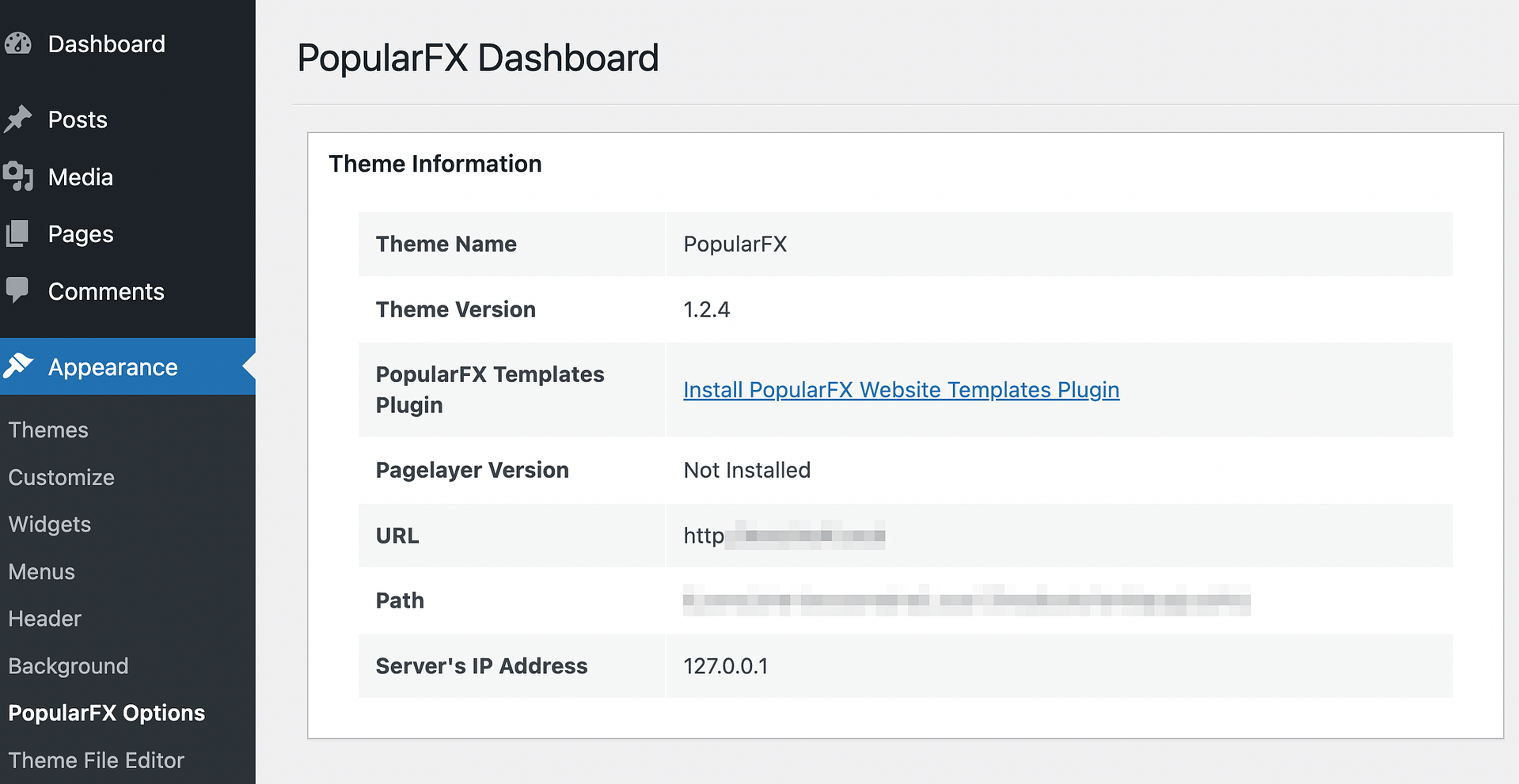 The PopularFX Dashboard.