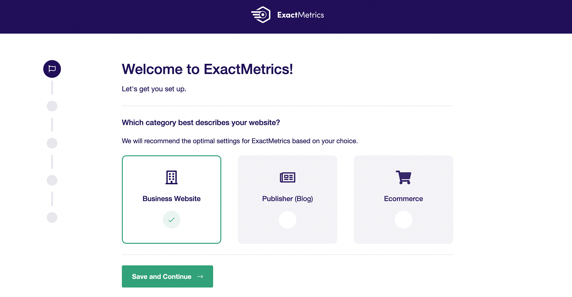 MonsterInsights vs ExactMetrics welcome pages are almost exactly the same.