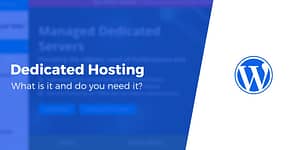 What is dedicated hosting