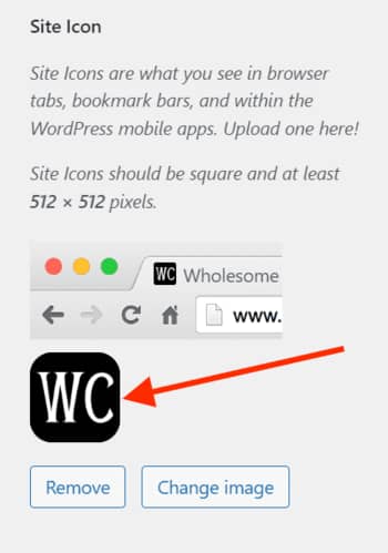 Favicon in WordPress