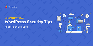 WordPress security tips.