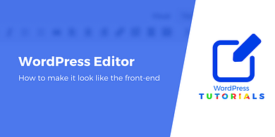 wordpress editor