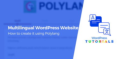 multilingual wordpress website