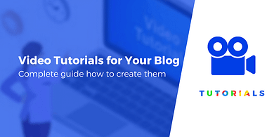 create video tutorials