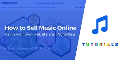 How to sell music online