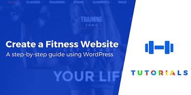Create a Fitness Website