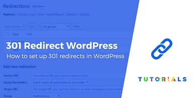 301 Redirect WordPress