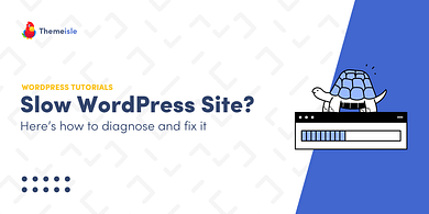 WordPress slow.