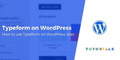 Typeform WordPress