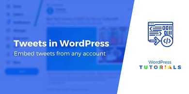 How to embed tweets in WordPress