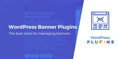 WordPress banner plugins