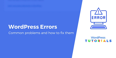 Common WordPress errors