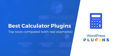 Best WordPress calculator plugins
