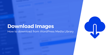 download images from wordpress media library