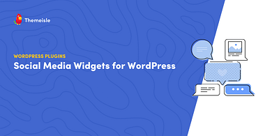 Social media widgets.