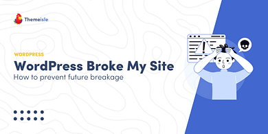 How a WordPress Update Broke My Site.